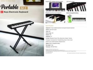 Portable Piano Flykeys M2 New